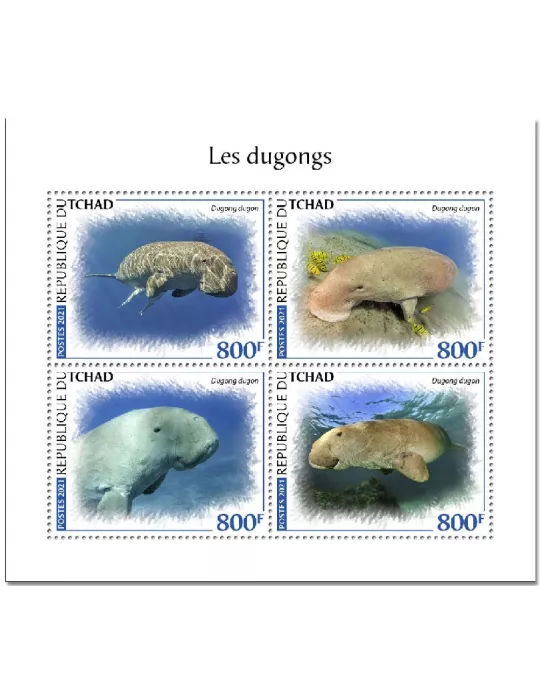 n° 3321/3324 - Timbre TCHAD Poste