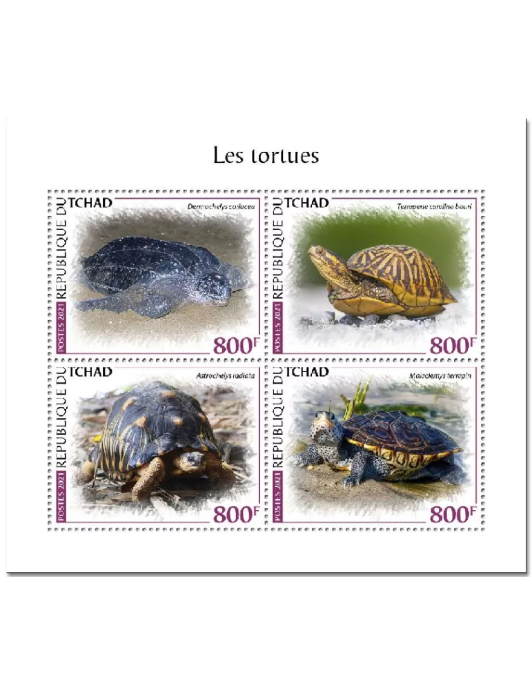 n° 3329/3332 - Timbre TCHAD Poste