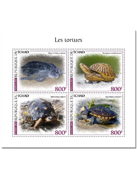 n° 3329/3332 - Timbre TCHAD Poste