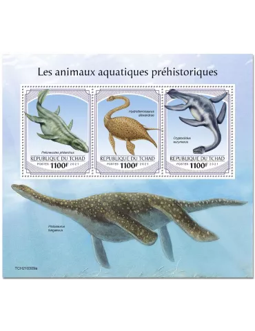 n° 3494/3496 - Timbre TCHAD Poste