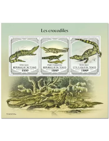 n° 3506/3508 - Timbre TCHAD Poste