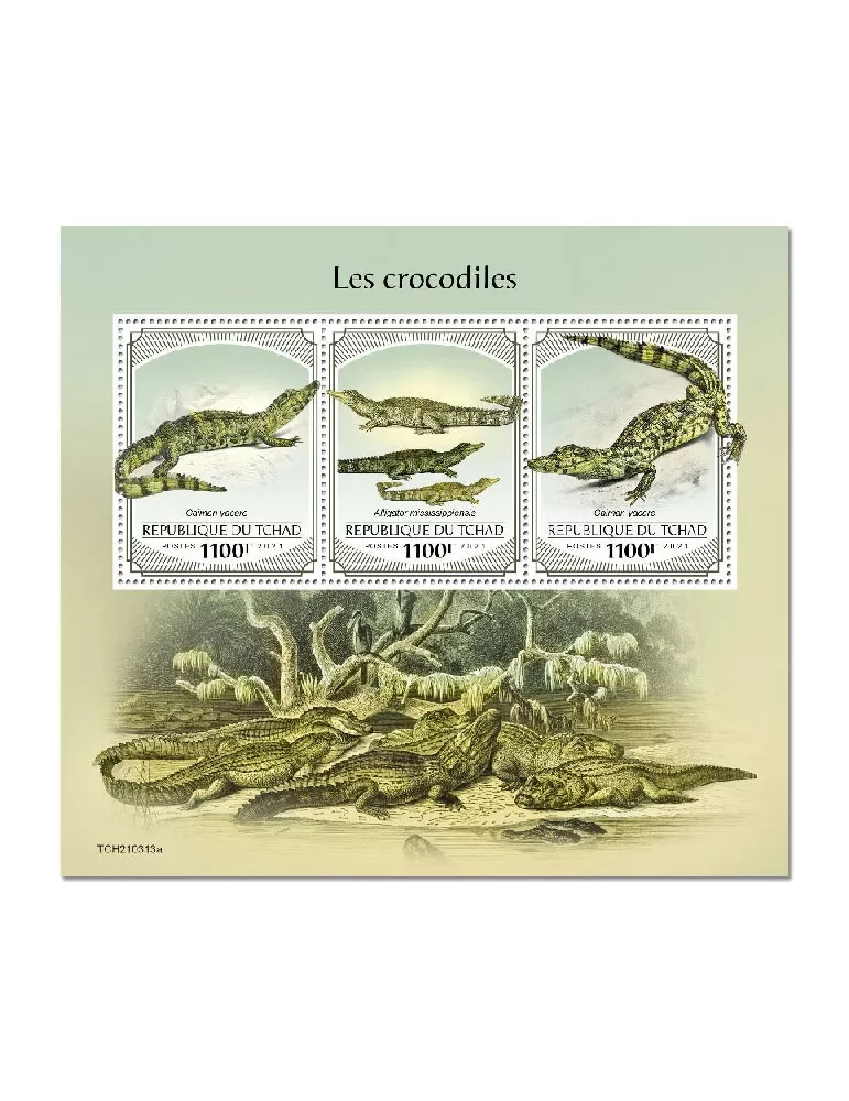 n° 3506/3508 - Timbre TCHAD Poste