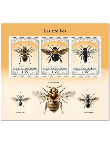 n° 3530/3532 - Timbre TCHAD Poste