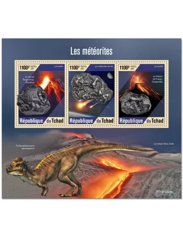 n° 3539/3541 - Timbre TCHAD Poste