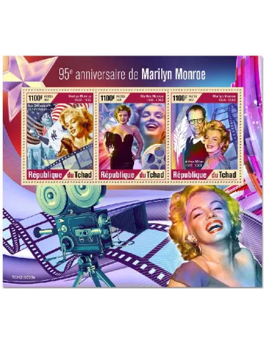 n° 3574/3576 - Timbre TCHAD Poste