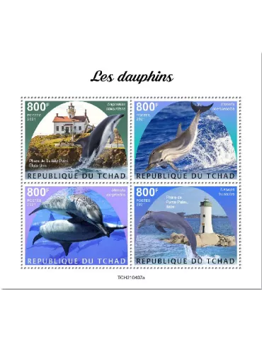 n° 3645/3648 - Timbre TCHAD Poste