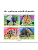 n° 3696/3699 - Timbre TCHAD Poste