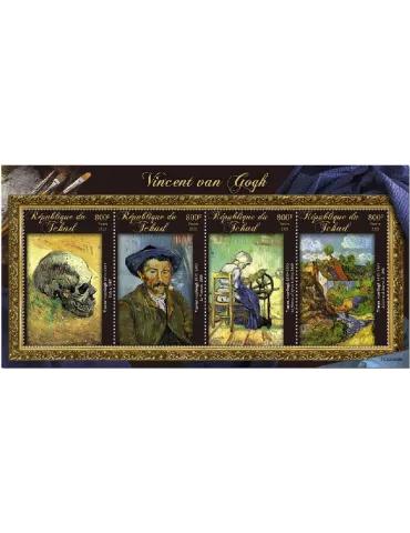 n° 3720/3723 - Timbre TCHAD Poste