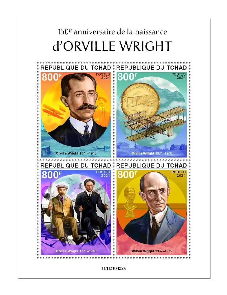 n° 3736/3739 - Timbre TCHAD Poste