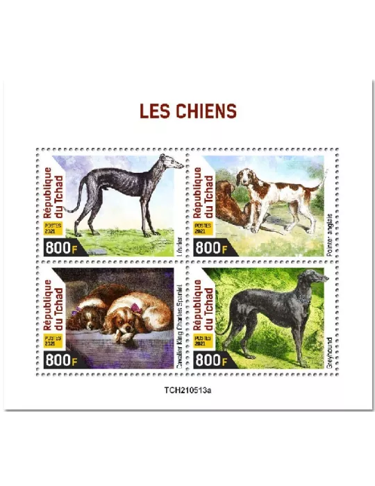 n° 3838/3841 - Timbre TCHAD Poste