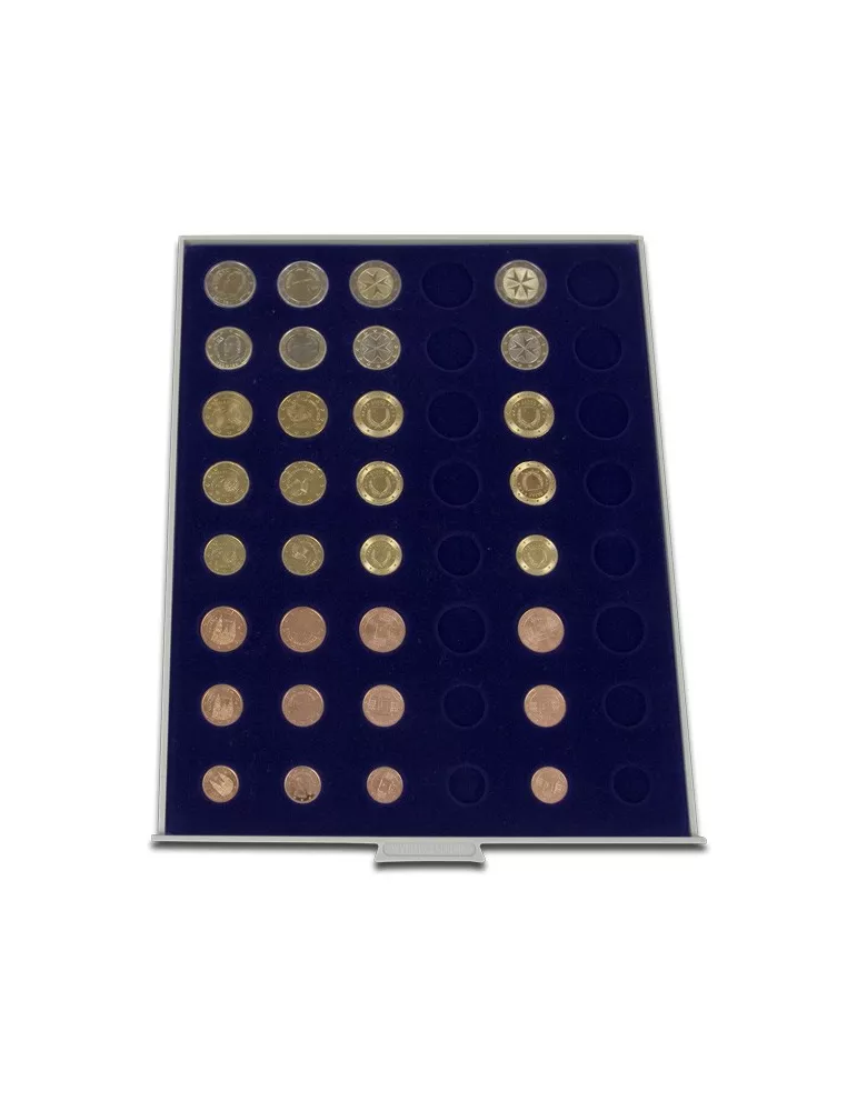 MEDAILLIER : 48 CASES RONDES ( SPECIAL EURO )