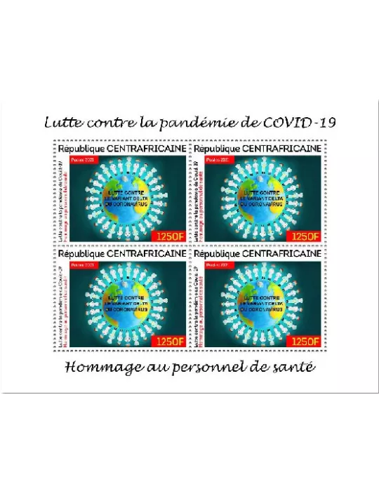 n° 8426 - Timbre CENTRAFRIQUE Poste