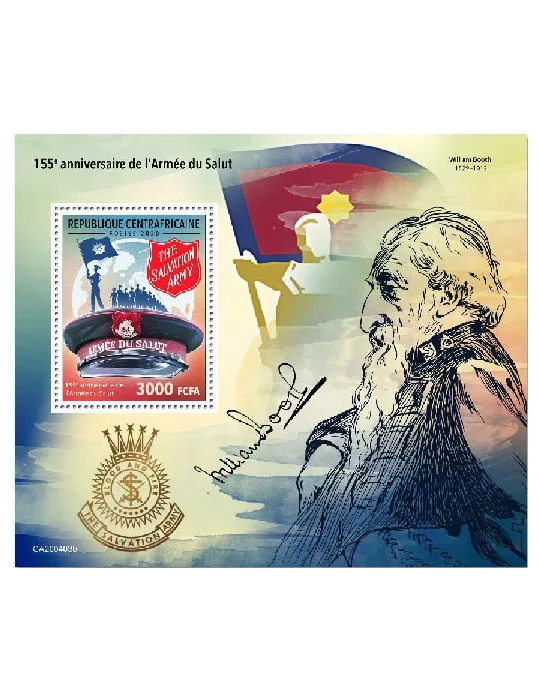 n° 1611 - Timbre CENTRAFRIQUE Blocs et feuillets