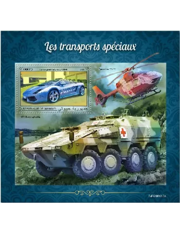 n° 650H - Timbre DJIBOUTI Blocs et feuillets