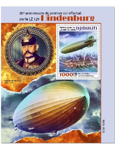 n° 685 - Timbre DJIBOUTI Blocs et feuillets