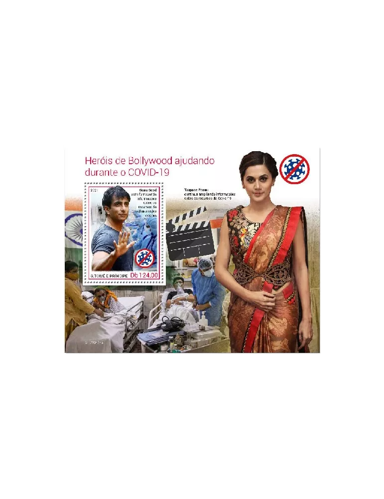 n° 1681 - Timbre SAINT-THOMAS ET PRINCE Blocs et feuillets