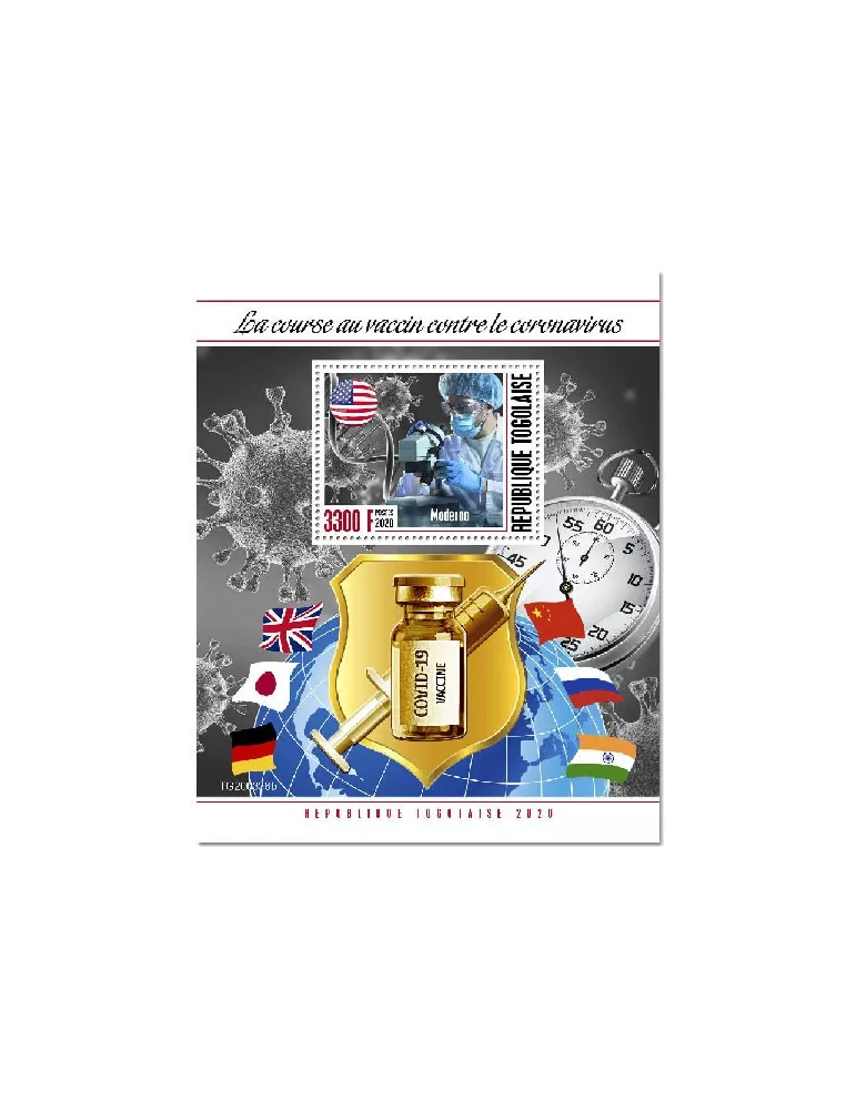 n° 1991 - Timbre TOGO Blocs et feuillets