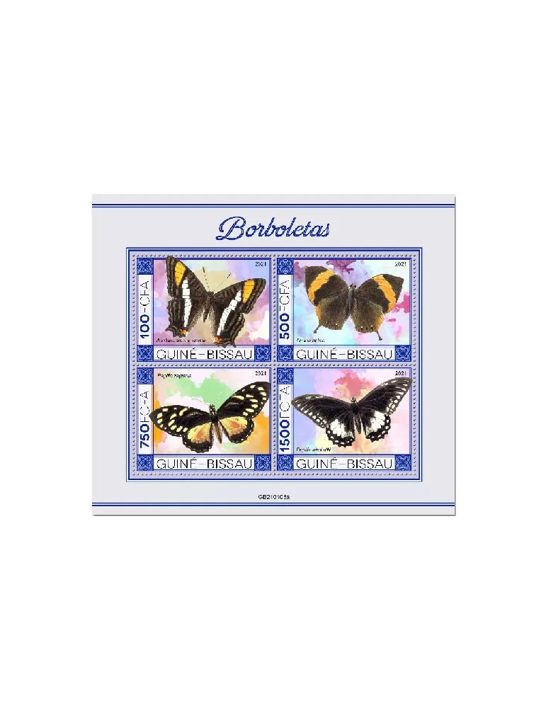 n° 9002/9005 - Timbre GUINEE-BISSAU Poste