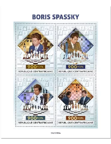 n° 8162/8165 - Timbre CENTRAFRIQUE Poste