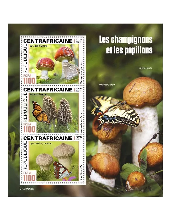 n° 8312/8314 - Timbre CENTRAFRIQUE Poste