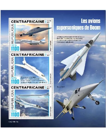n° 8342/8344 - Timbre CENTRAFRIQUE Poste