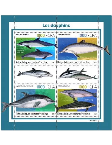 n° 8699/8702 - Timbre CENTRAFRIQUE Poste