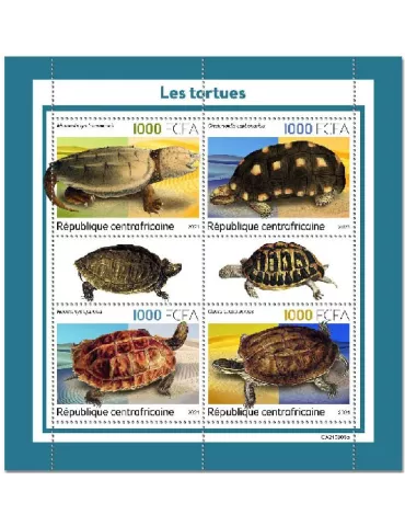 n° 8703/8706 - Timbre CENTRAFRIQUE Poste
