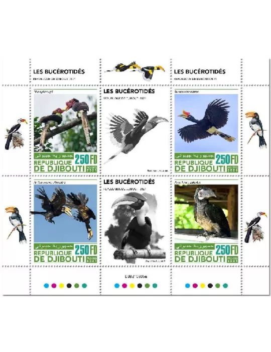 n° 3773/3776 - Timbre DJIBOUTI Poste