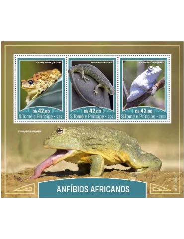 n° 8238/8240 - Timbre SAINT-THOMAS ET PRINCE Poste