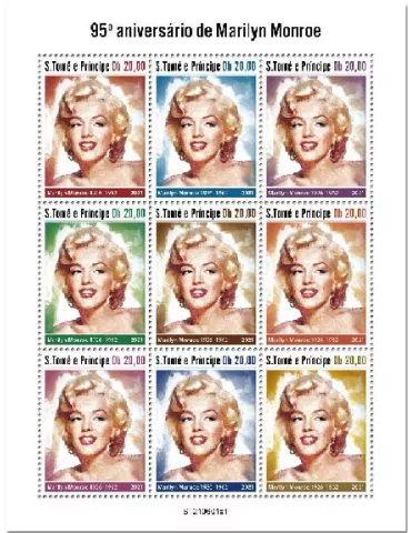 n° 8289/8297 - Timbre SAINT-THOMAS ET PRINCE Poste