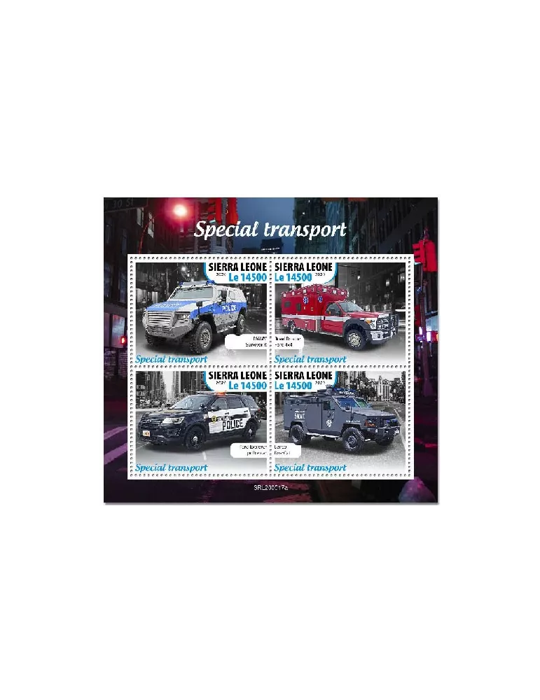 n° 10247/10250 - Timbre SIERRA LEONE Poste