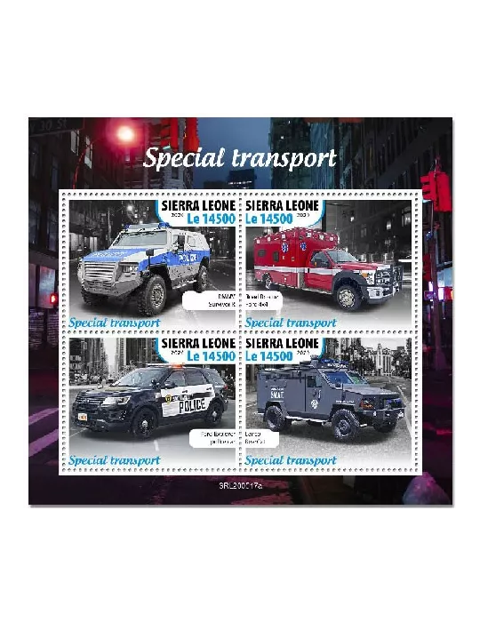 n° 10247/10250 - Timbre SIERRA LEONE Poste