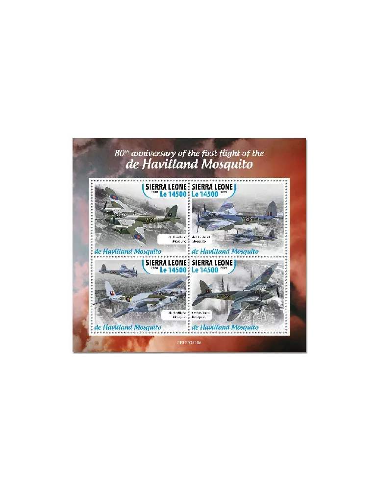 n° 10255/10258 - Timbre SIERRA LEONE Poste