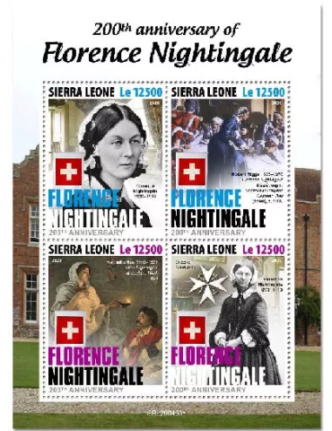 n° 9859/9862 - Timbre SIERRA LEONE Poste