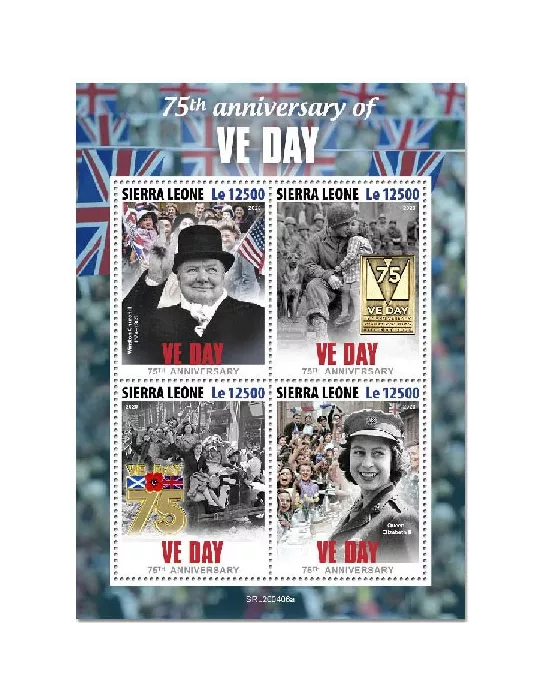 n° 9877/9880 - Timbre SIERRA LEONE Poste