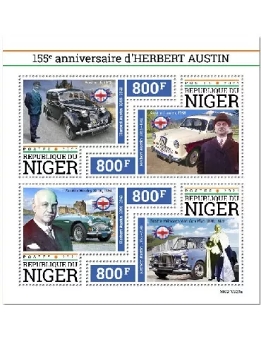n° 6454/6457 - Timbre NIGER Poste