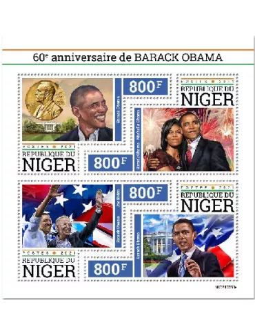 n° 6523/6526 - Timbre NIGER Poste