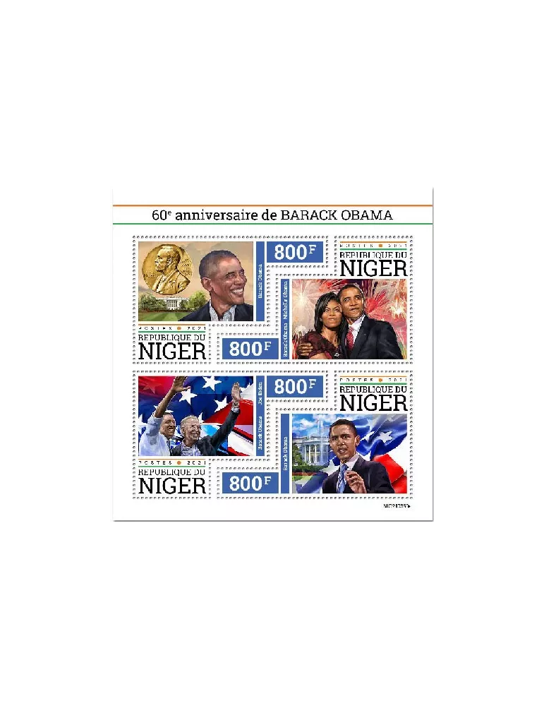n° 6523/6526 - Timbre NIGER Poste