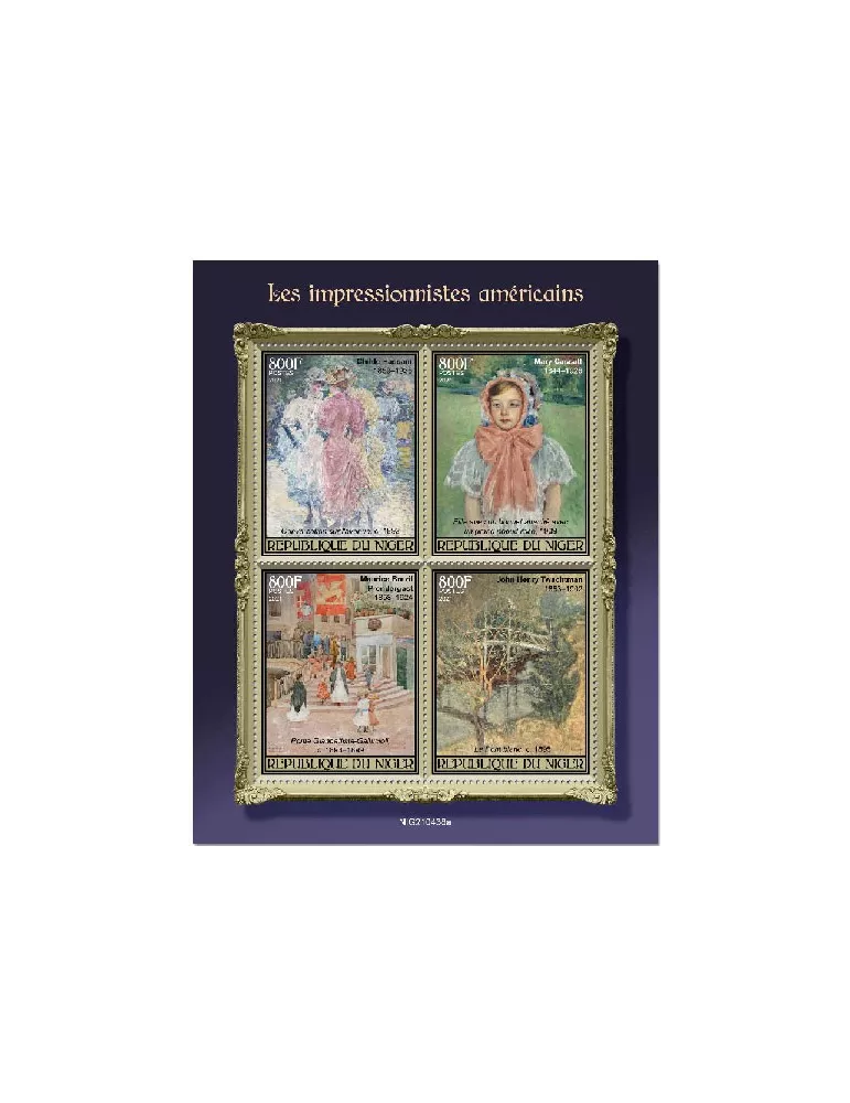 n° 6681/6684 - Timbre NIGER Poste