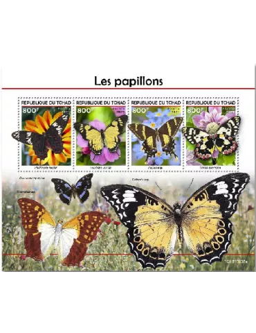 n° 3979/3982 - Timbre TCHAD Poste
