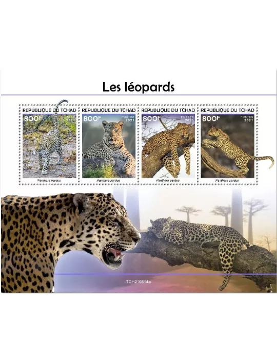 n° 4007/4010 - Timbre TCHAD Poste