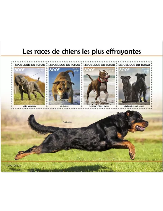 n° 4039/4042 - Timbre TCHAD Poste