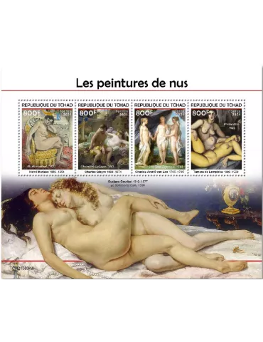 n° 4087/4090 - Timbre TCHAD Poste