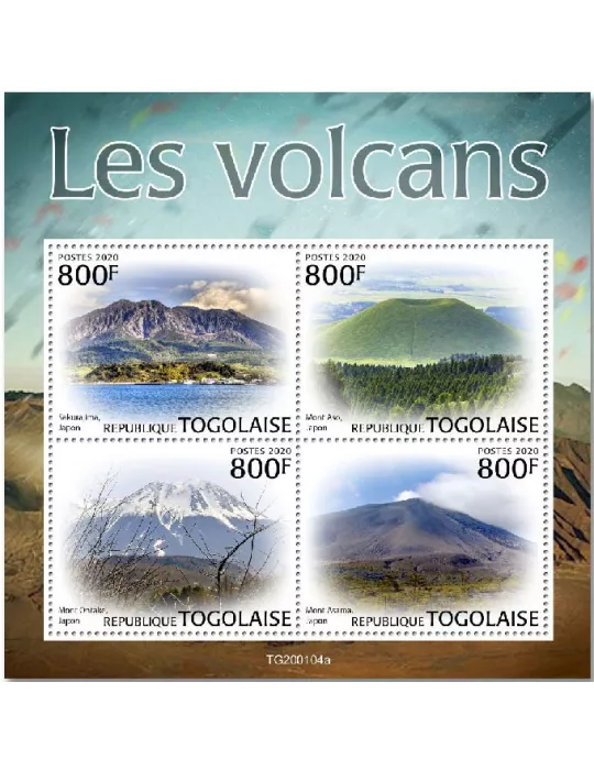 n° 7915/7918 - Timbre TOGO Poste