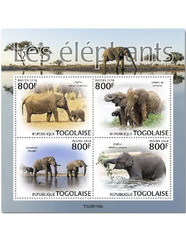n° 7939/7942 - Timbre TOGO Poste