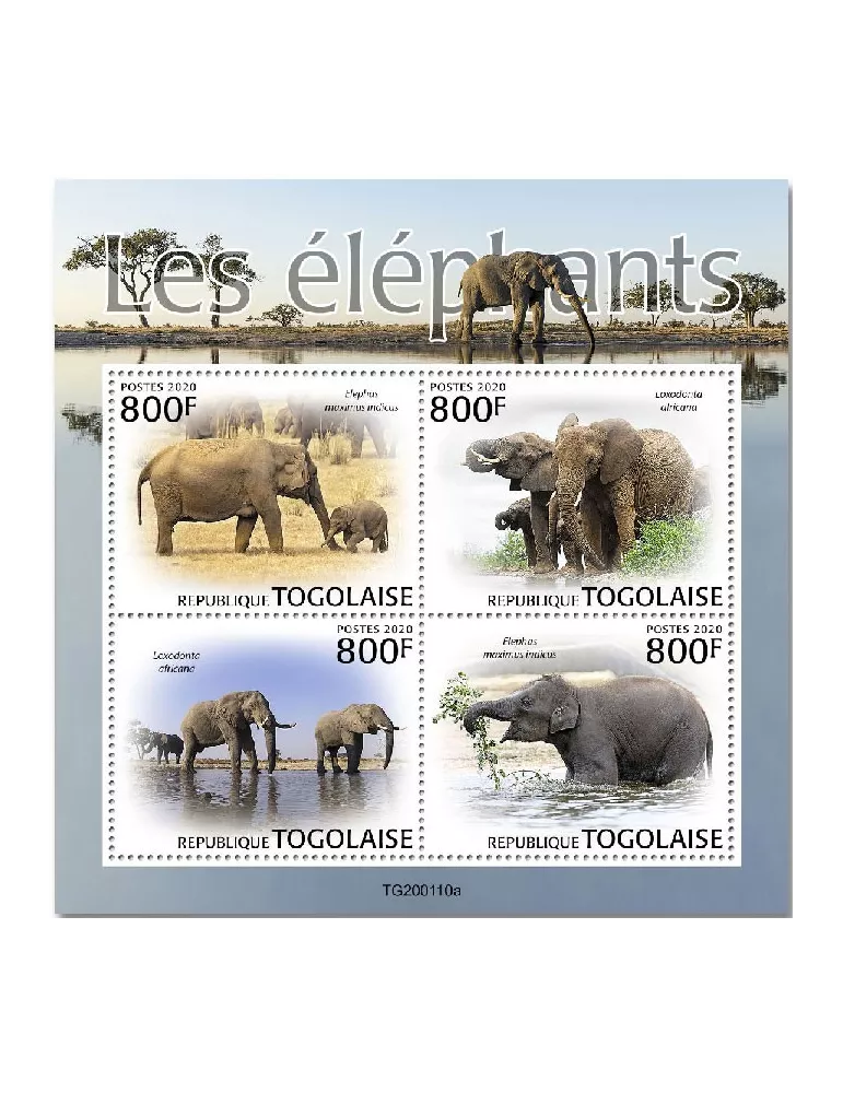 n° 7939/7942 - Timbre TOGO Poste