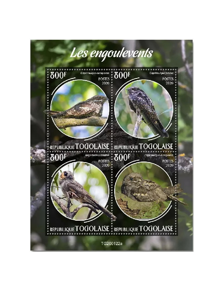 n° 7987/7990 - Timbre TOGO Poste