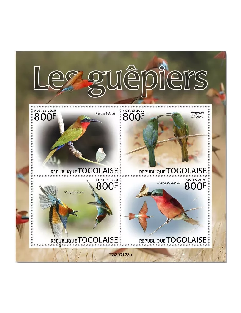 n° 7991/7994 - Timbre TOGO Poste