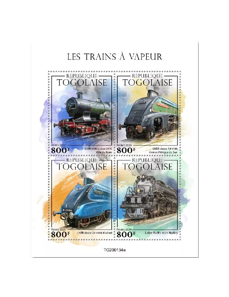 n° 8035/8038 - Timbre TOGO Poste