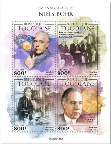 n° 8051/8054 - Timbre TOGO Poste
